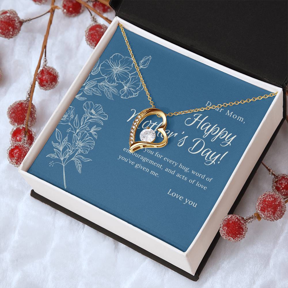 Forever Love Necklace Happy Mother's Day Forever Love Necklace