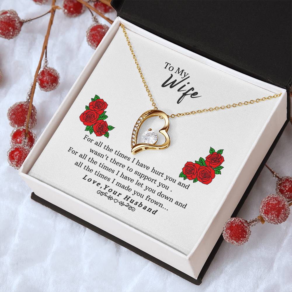 To My Wifeforever 1 Forever Love Necklace