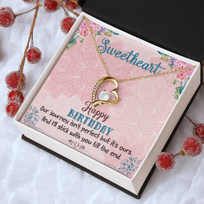 50Th Birthday Gift For Wife Jewelry Gifts For Wife Forever Love Necklace