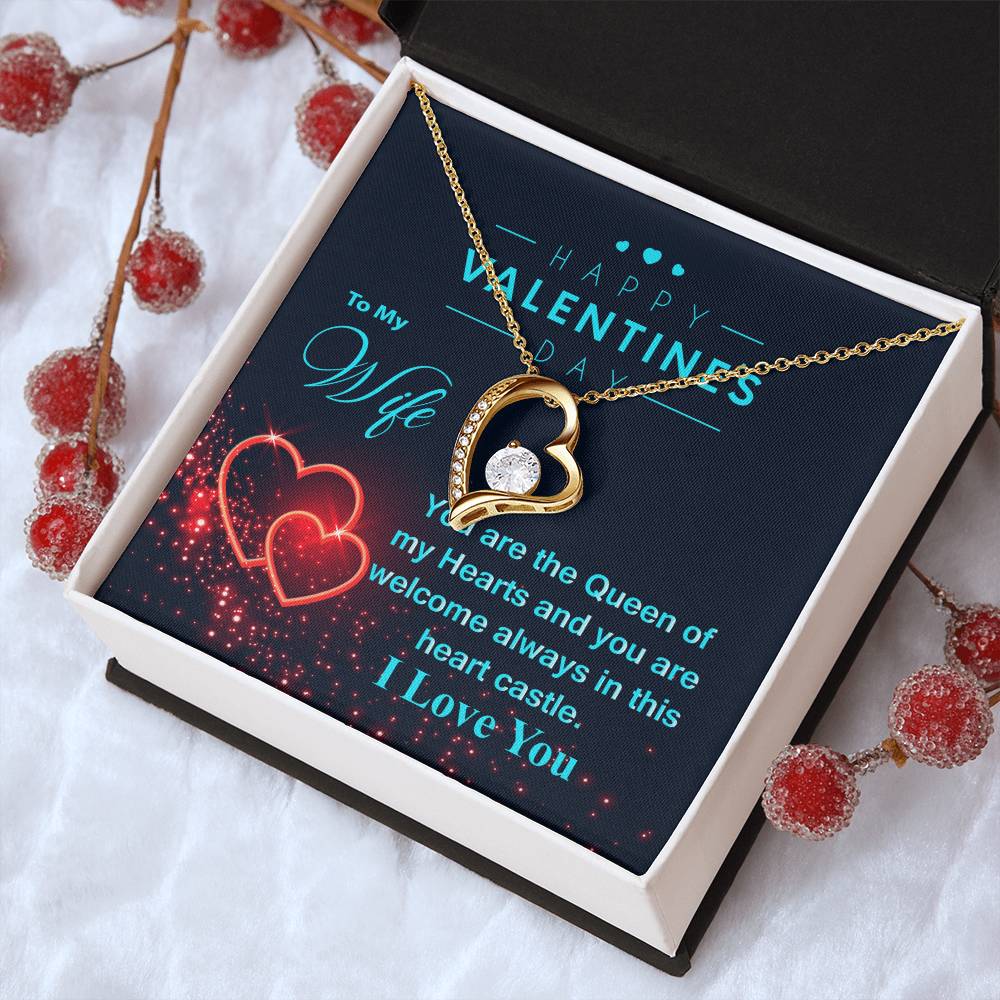 Valentine's Day Gift For Wife Romantic Gift Ideas Gift For Wife Forever Love Necklace