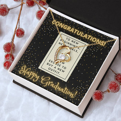 Congratulations I Am So Proud Of You Birthstone Necklace Graduation Gift Necklace Graduation Gift For Her College Graduation Forever Love Necklace