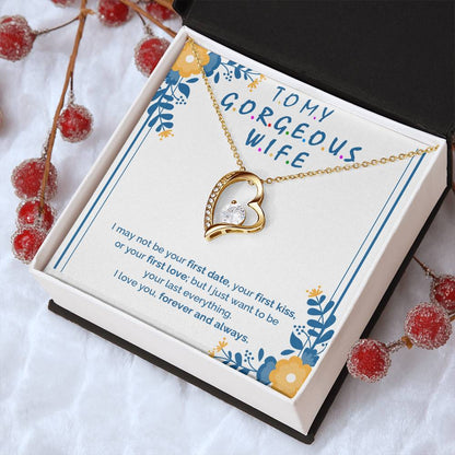 To My Wife 3 1 1 Forever Love Necklace