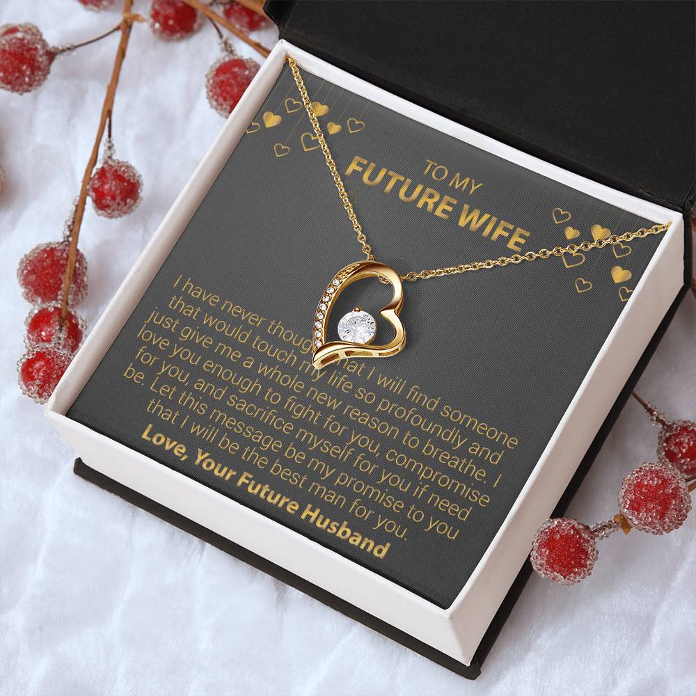 Best Gift For Future Wife Forever Love Necklace