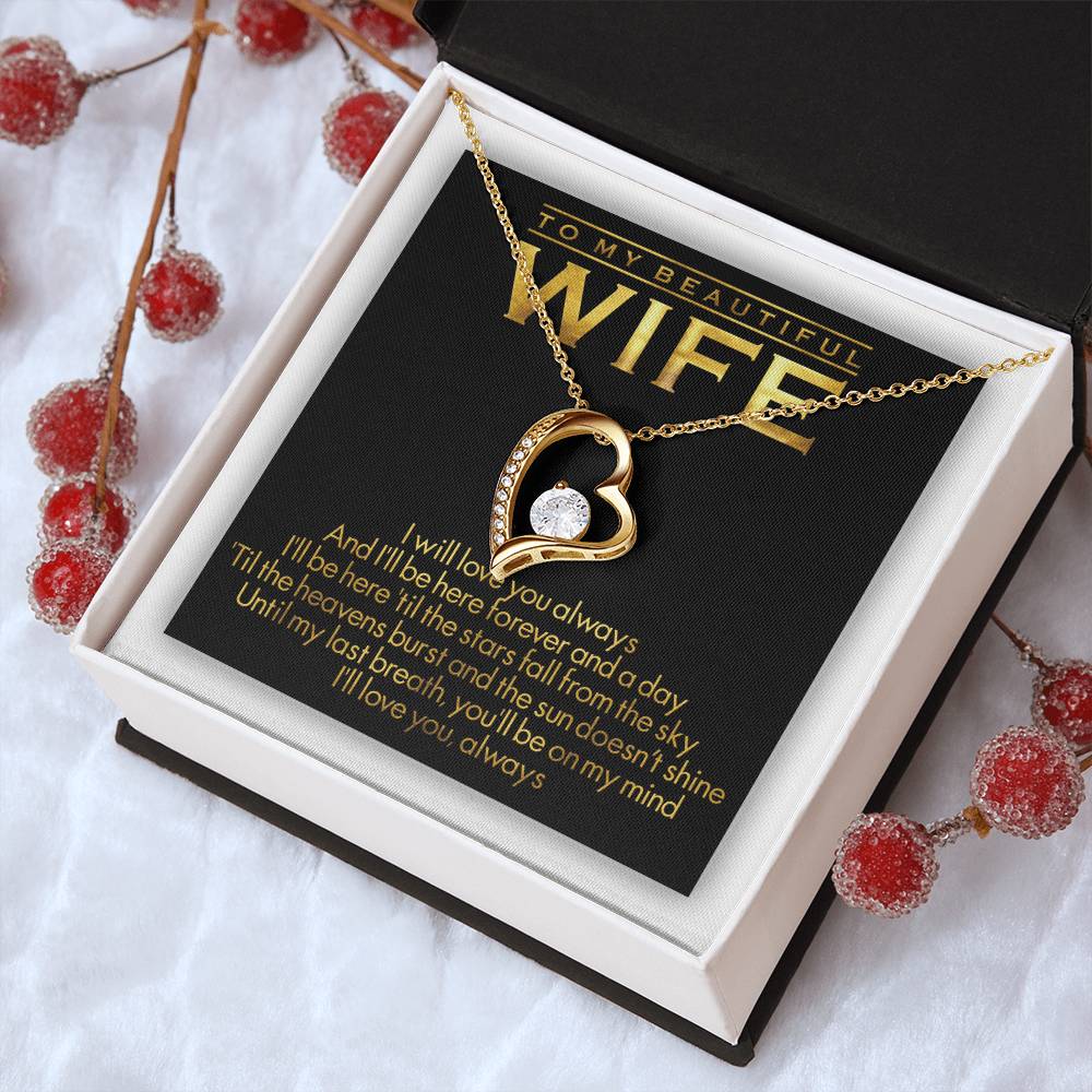 Classic Rock Love Song Forever Love Necklace