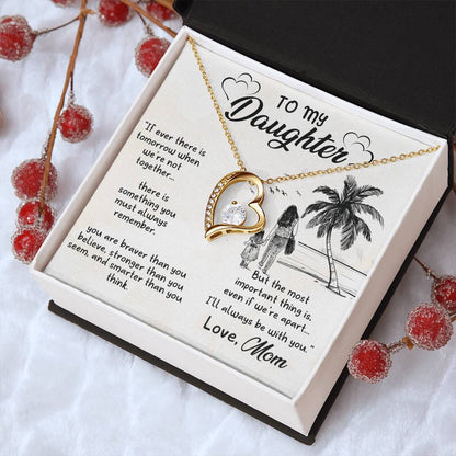 Gift For Daughter From Mom Someday When Pages Of My Life Ends Daughter Necklace Gift For Daughter Daughter Jewelry Mother Daughter Forever Love Necklace