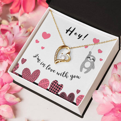 Valentine's Day In Love With You 1 Forever Love Necklace