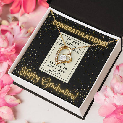 Congratulations I Am So Proud Of You Birthstone Necklace Graduation Gift Necklace Graduation Gift For Her College Graduation Forever Love Necklace