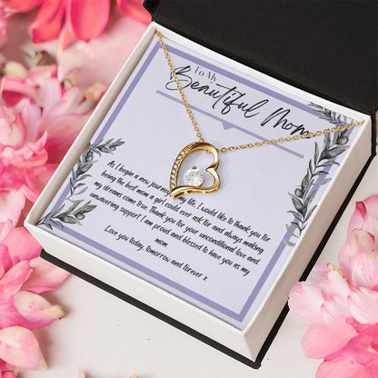 Beautiful Mum Forever Love Necklace