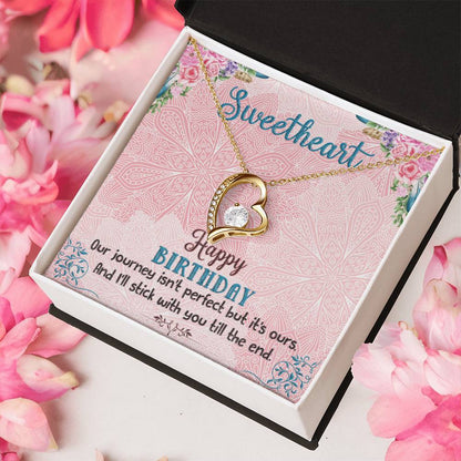 50Th Birthday Gift For Wife Jewelry Gifts For Wife Forever Love Necklace