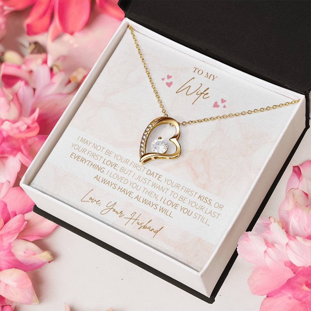 Forever Love Necklace Gift For Wife Gift For Her Forever Love Necklace