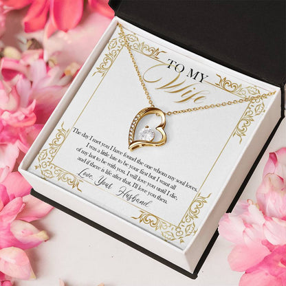 To My Wife Wh05 Forever Love Necklace