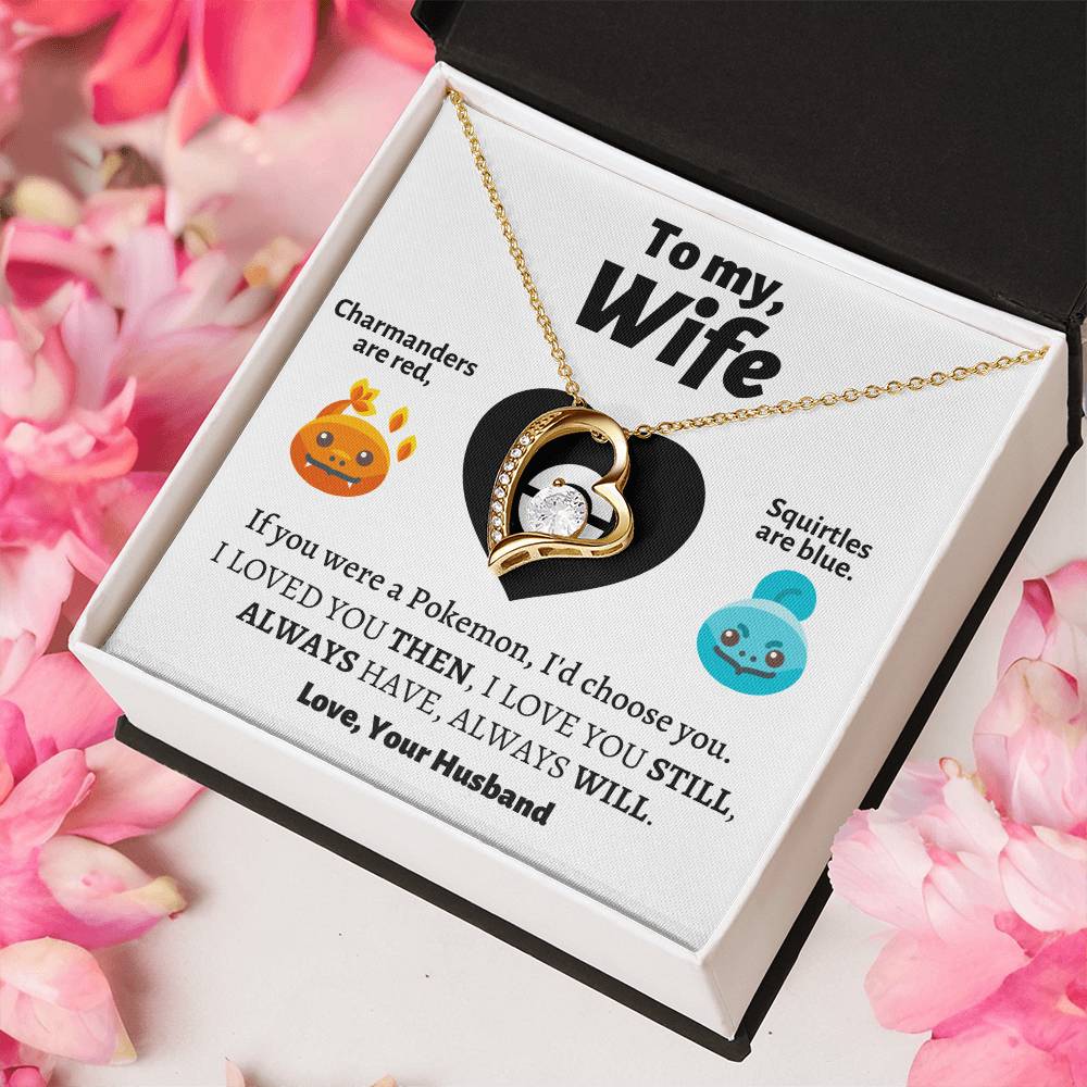 To My Wife Necklace Love Your Husband To My Wife Necklace Anniversary Gift For Wife Gift For Wife Necklace For Wife Birthday Forever Love Necklace