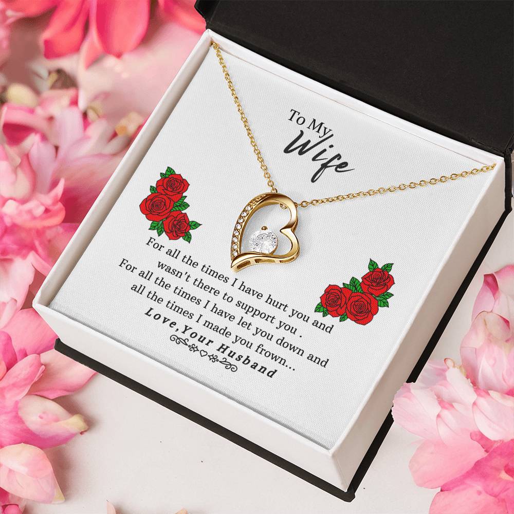 To My Wifeforever 1 Forever Love Necklace