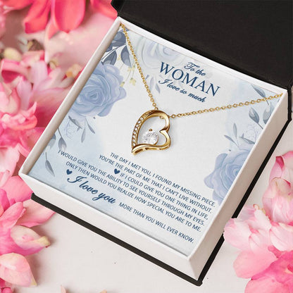 Woman I Love So Much 1 Forever Love Necklace