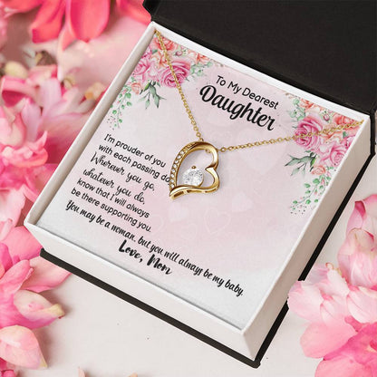 Customize Swarovski Birthstone Peas In A Pod Necklace For Mom Mothers Day Gift For Mom To Daughter From Mom Gift Forever Love Necklace