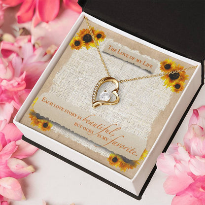 To The Love Of My Life Necklace Anniversary Gift For Wife Gift For Wife Wife Necklace Wife Birthday Gift Valentines Day Gift For Wife Forever Love Necklace