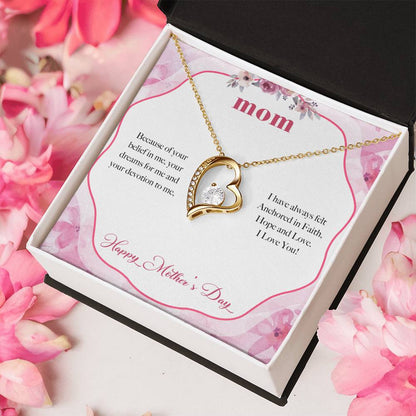 Gift For Mom Mom Gift Mother Daughter Gift Christmas Gift For Mom Mother Poem Mother Thank You Gift For Mother Mom Birthday Gift Forever Love Necklace