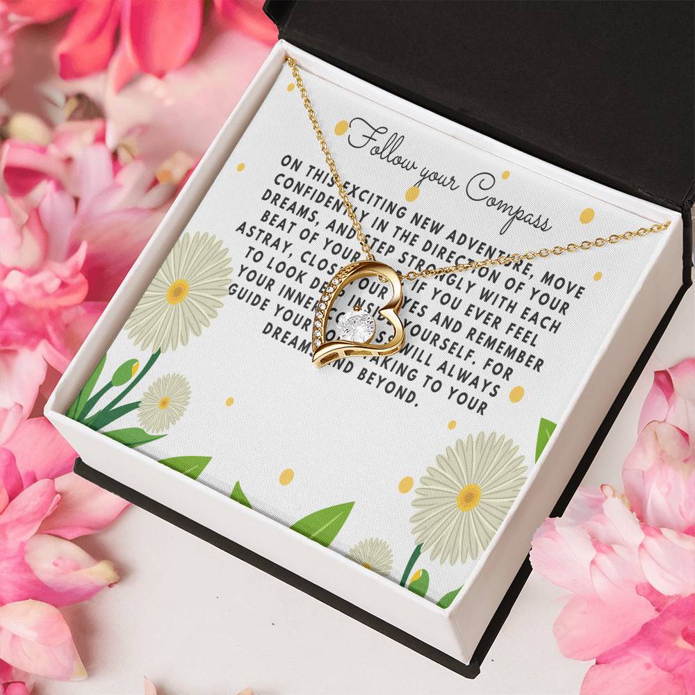 Class Of 2022 Necklace Jewelry Gift Graduation Gift For Daughter Gift From Mom I'll Always Be There For You Forever Love Necklace
