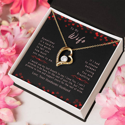 Forever Love Necklace From Handsome Husband 1 Forever Love Necklace
