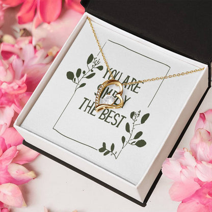 You Are Simply The Best Mother's Day Wife Girlfriend Forever Love Necklace