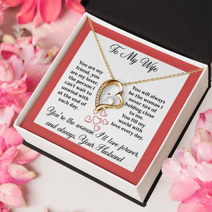 You're The Woman I'll Love Forever And Always Necklace - Forever Love Necklace