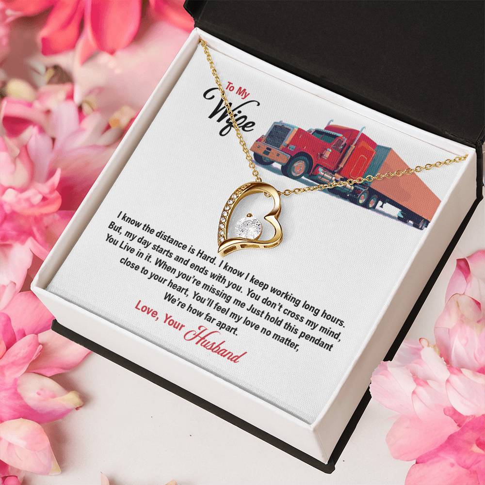 Trucker's Wife 1 Forever Love Necklace