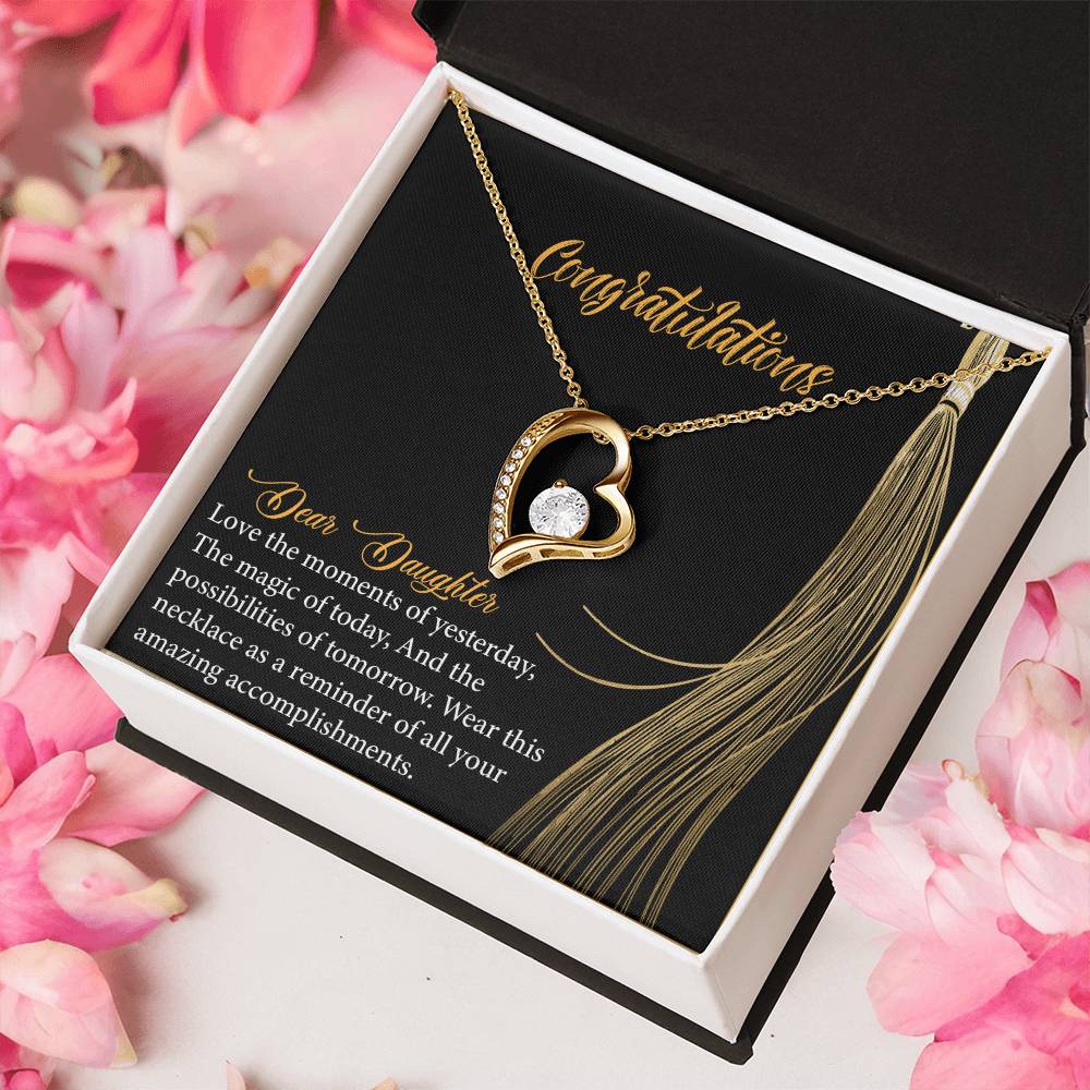A Graduation Gift-Love Forever Necklace-Love The Moments Forever Love Necklace