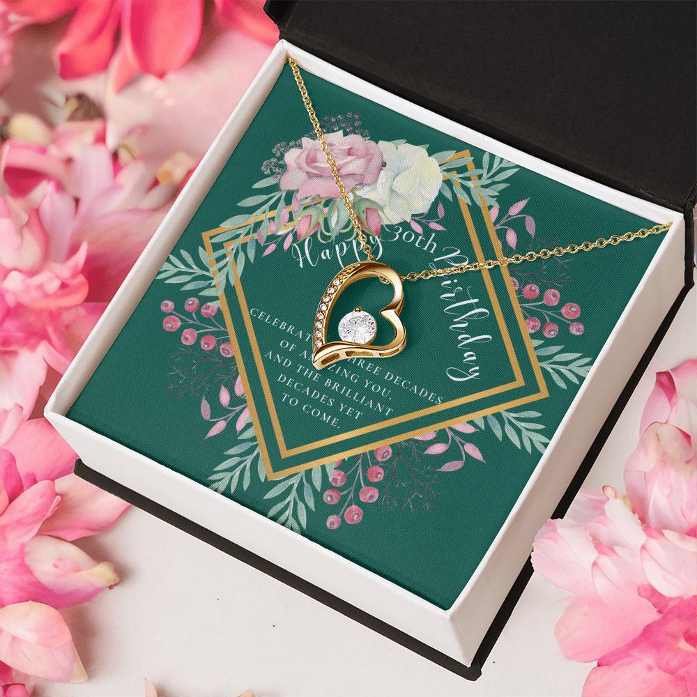 Daughter Birthday Gift Daughter Jewelry Daughter Necklace Mom To Daughter Necklace Meaningful Necklace For Daughter 30th Birthday Gifts Forever Love Necklace