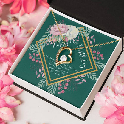 Daughter Birthday Gift Daughter Jewelry Daughter Necklace Mom To Daughter Necklace Meaningful Necklace For Daughter 30th Birthday Gifts Forever Love Necklace