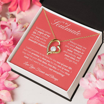 Valentine's Day Gift For Soulmate Forever Love Necklace