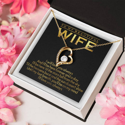 Classic Rock Love Song Forever Love Necklace