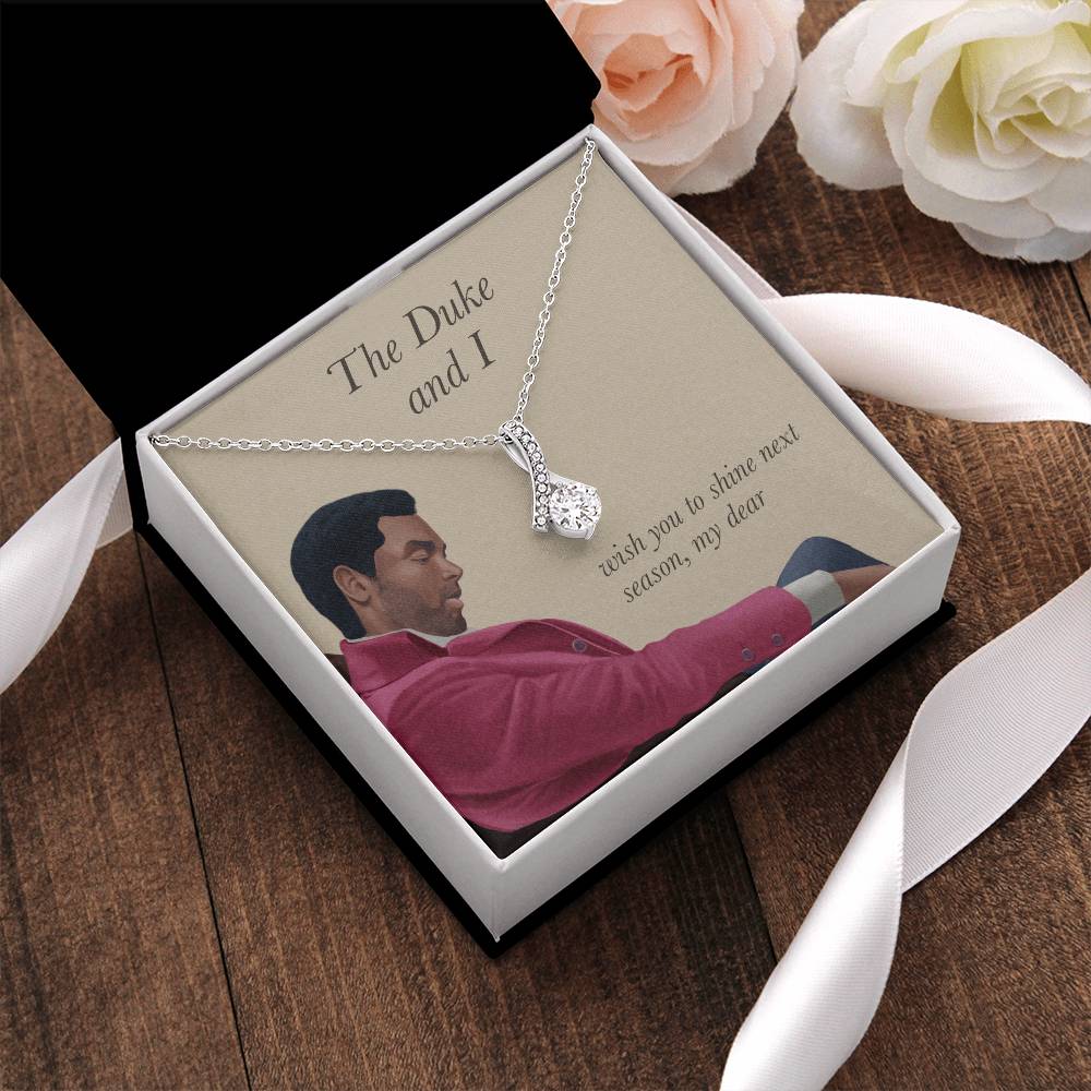 Bridgerton Gifts The Duke And I Necklace Bff Gift Christmas Birthday Alluring Beauty Necklace
