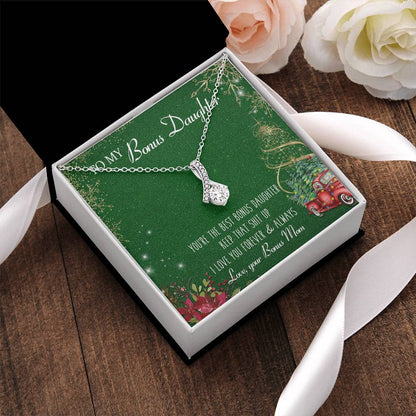 Best Bonus Daughter Gift For Bonus Daughter Birthday Gift Christmas Gift  Alluring Beauty Necklace