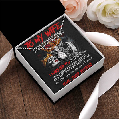 To My Wife Alluring Beauty Necklace 1  Alluring Beauty Necklace