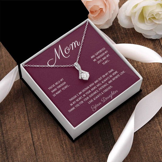 Beautiful Your Arms Will Always Be Home Necklace For Mom Alluring Beauty Necklace