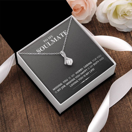 Alluring Beauty Necklace To My Soulmate Alluring Beauty Necklace
