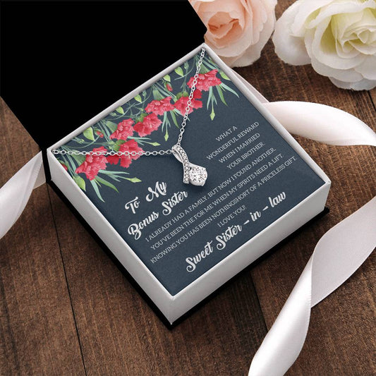 Alluring Beauty Necklace For Bonus Sister - 495 Alluring Beauty Necklace