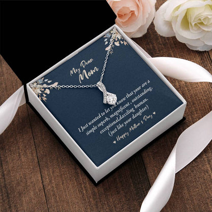 Beautiful Sparkly Pendant For Your Mom Alluring Beauty Necklace