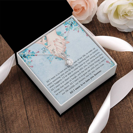 All I Want Is To Love You Forever - Necklace Alluring Beauty Necklace