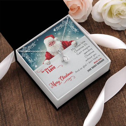 Can’T Imagine Spending Christmas Without You And So Glad I Don’T Have To. Necklace. Alluring Beauty Necklace