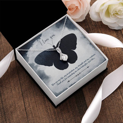 Alluring Pendant Butterfly Alluring Beauty Necklace