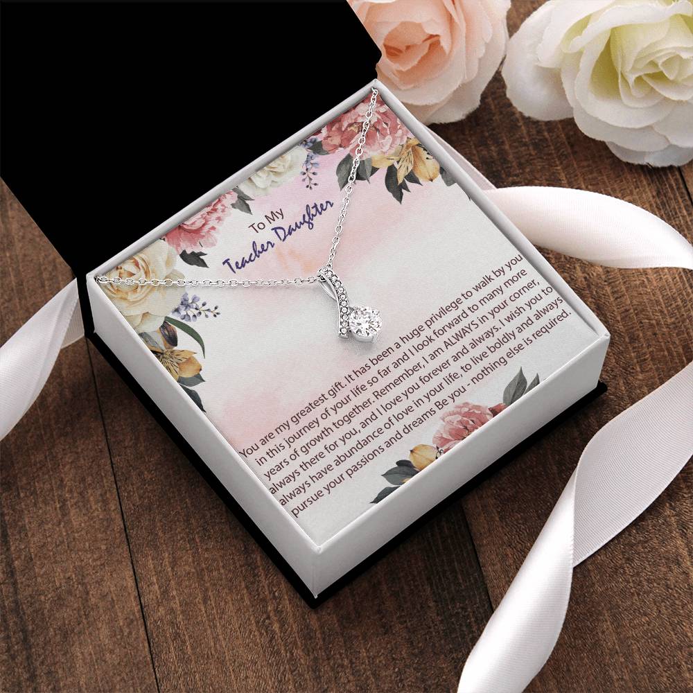 Alluring Necklace For Teacher Daughter Alluring Beauty Necklace