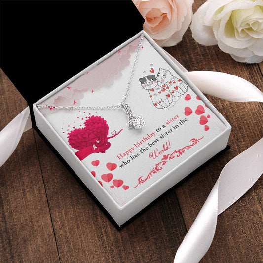 Alluring Beauty Necklace - For Sister's Birthday Alluring Beauty Necklace