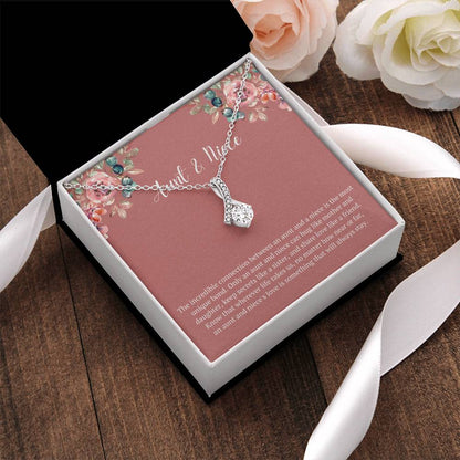 Aunt & Niece Incredible Connection Alluring Necklace Alluring Beauty Necklace