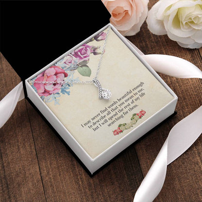 Alluring Necklace- What You Mean To Me Alluring Beauty Necklace
