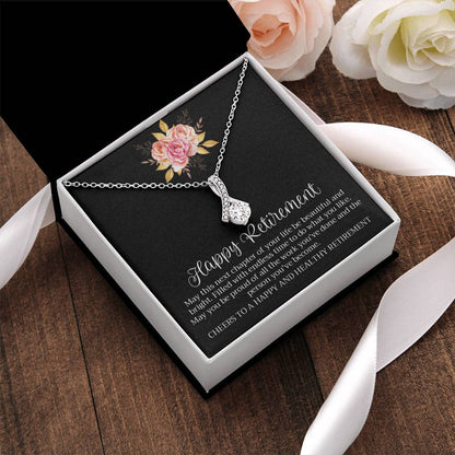 Alluring Happy Retirement Necklace Alluring Beauty Necklace