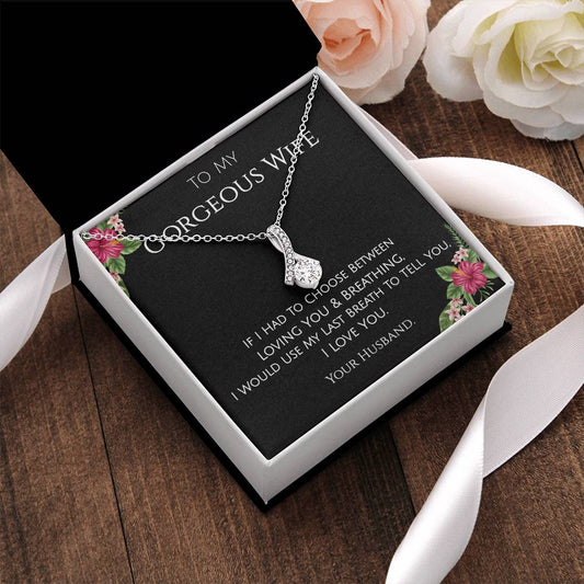 Breath & Love Necklace. Alluring Beauty Necklace