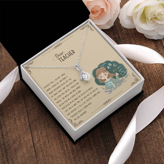 Alluring Necklace For Teacher Alluring Beauty Necklace