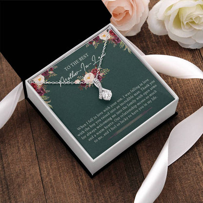 Alluring Beauty Necklace - To The Best Mother-In-Law Alluring Beauty Necklace