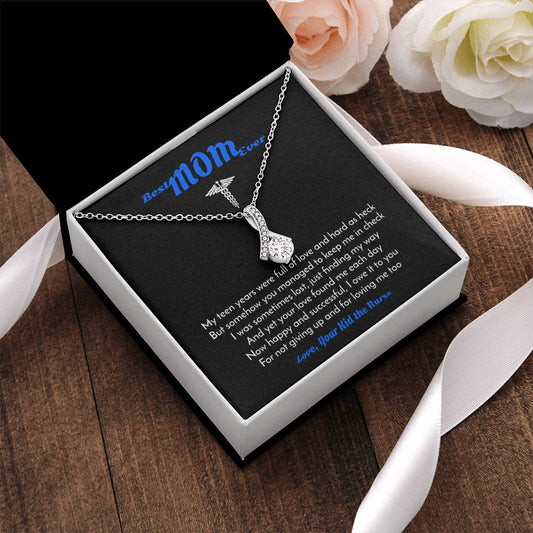 Best Mom Ever - Love Your Kid The Nurse 1  Alluring Beauty Necklace